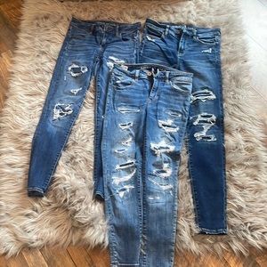 Holy jeans like new smoke free home super stretch